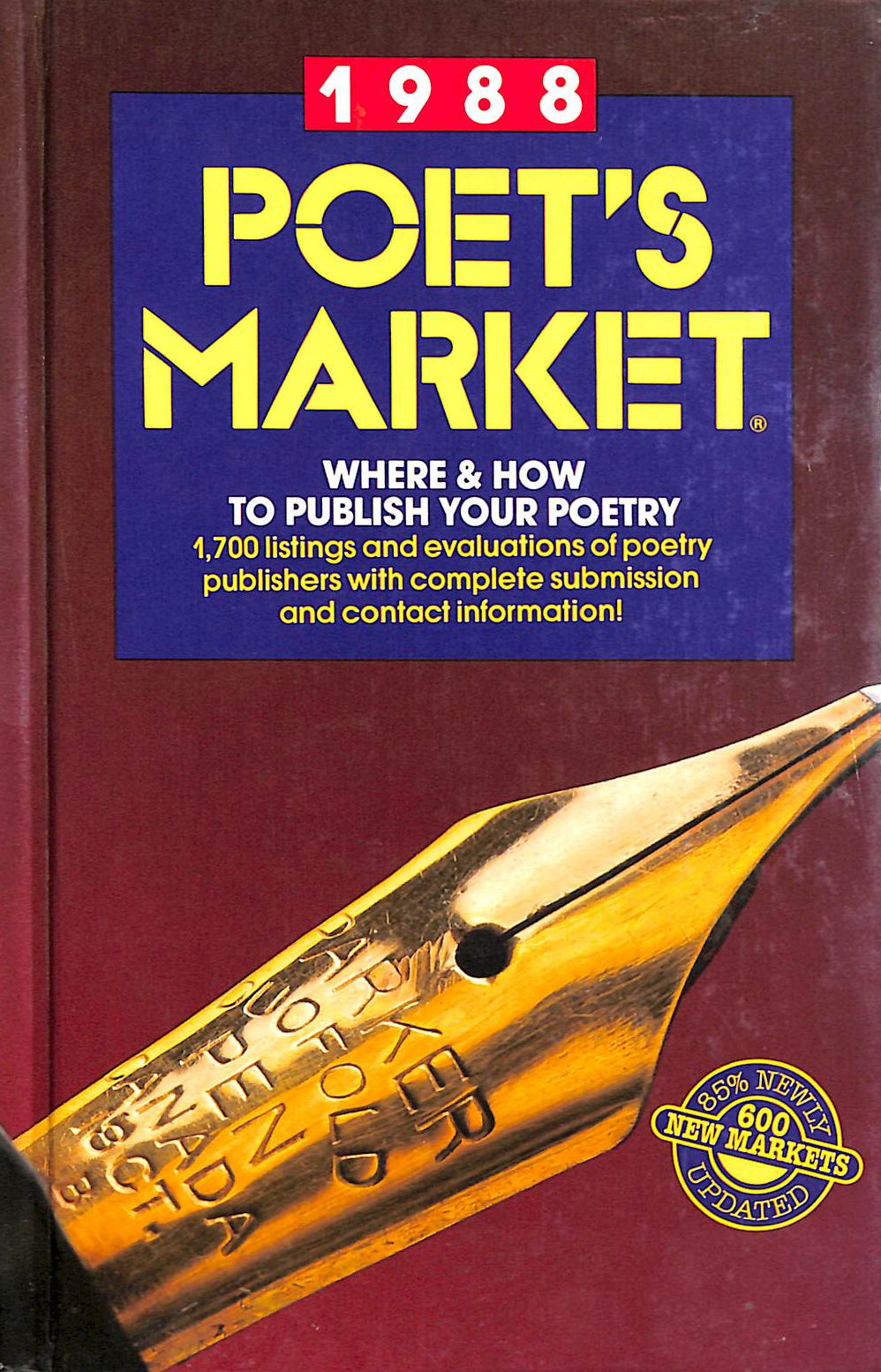 Poet's Market 1988 Where and How to Publish Your Poetry