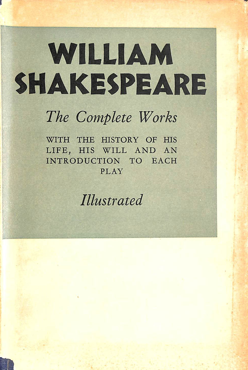 Complete Works William Shakespeare