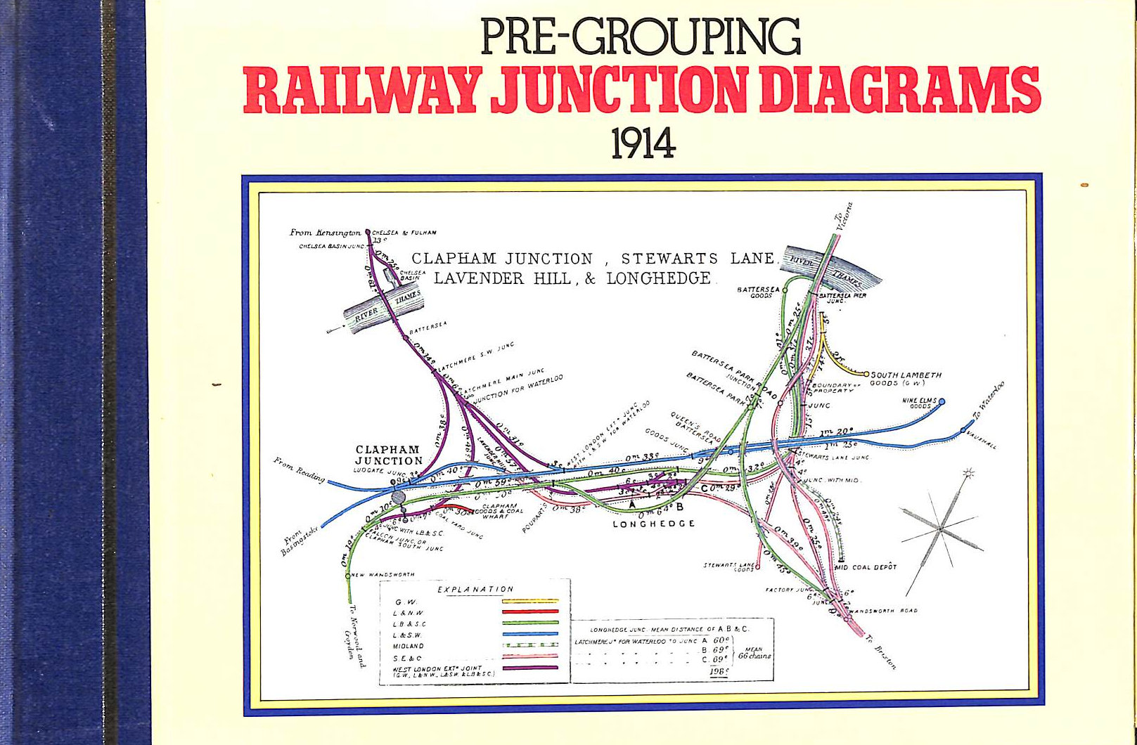 Pre Grouping Railway Junction Diagrams 1914