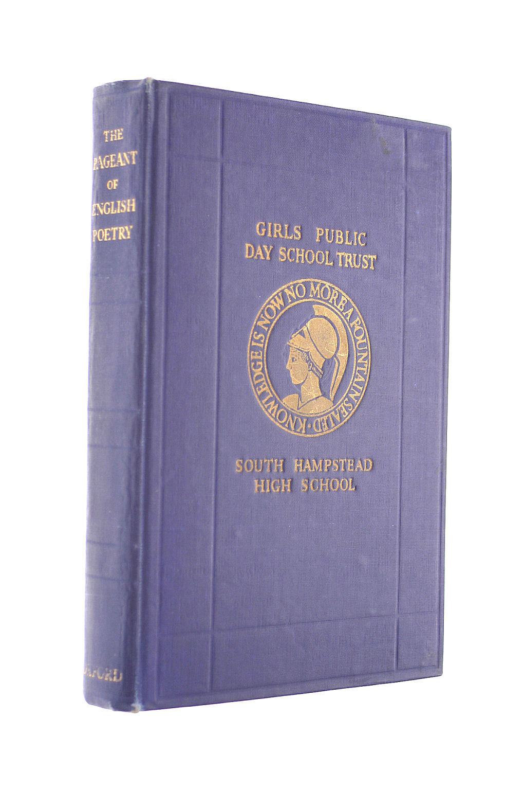 The Pageant Of English Poetry