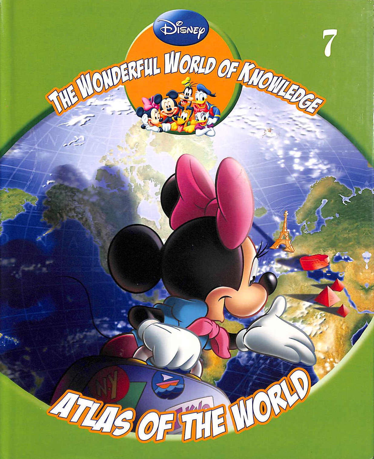 Disney The Wonderful World Of Knowledge Atlas Of The World Volume 7