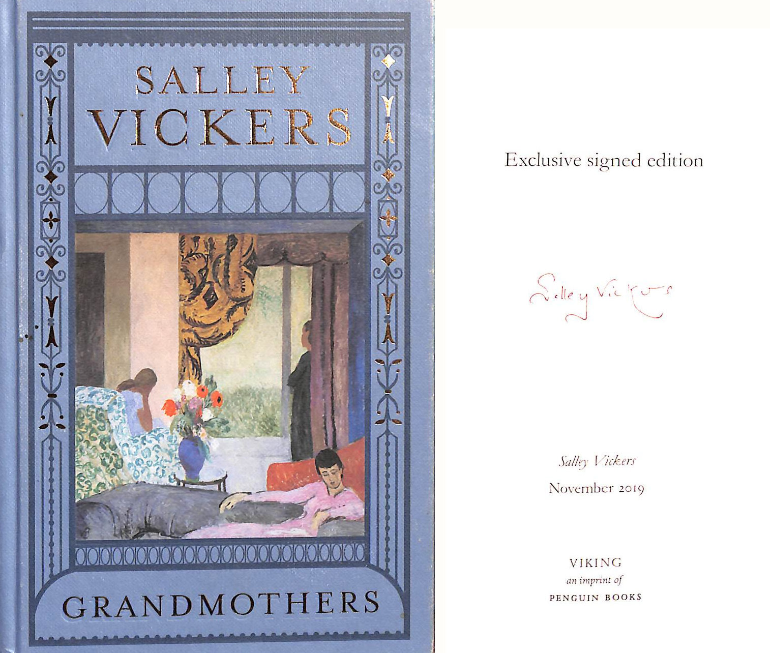 Grandmothers, Signed by the author