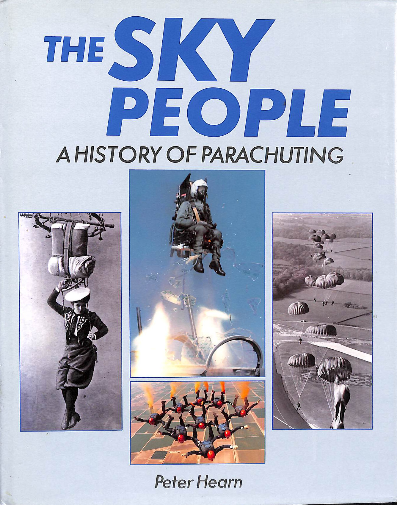 The Sky People: History of Parachuting, Gift inscription by the author