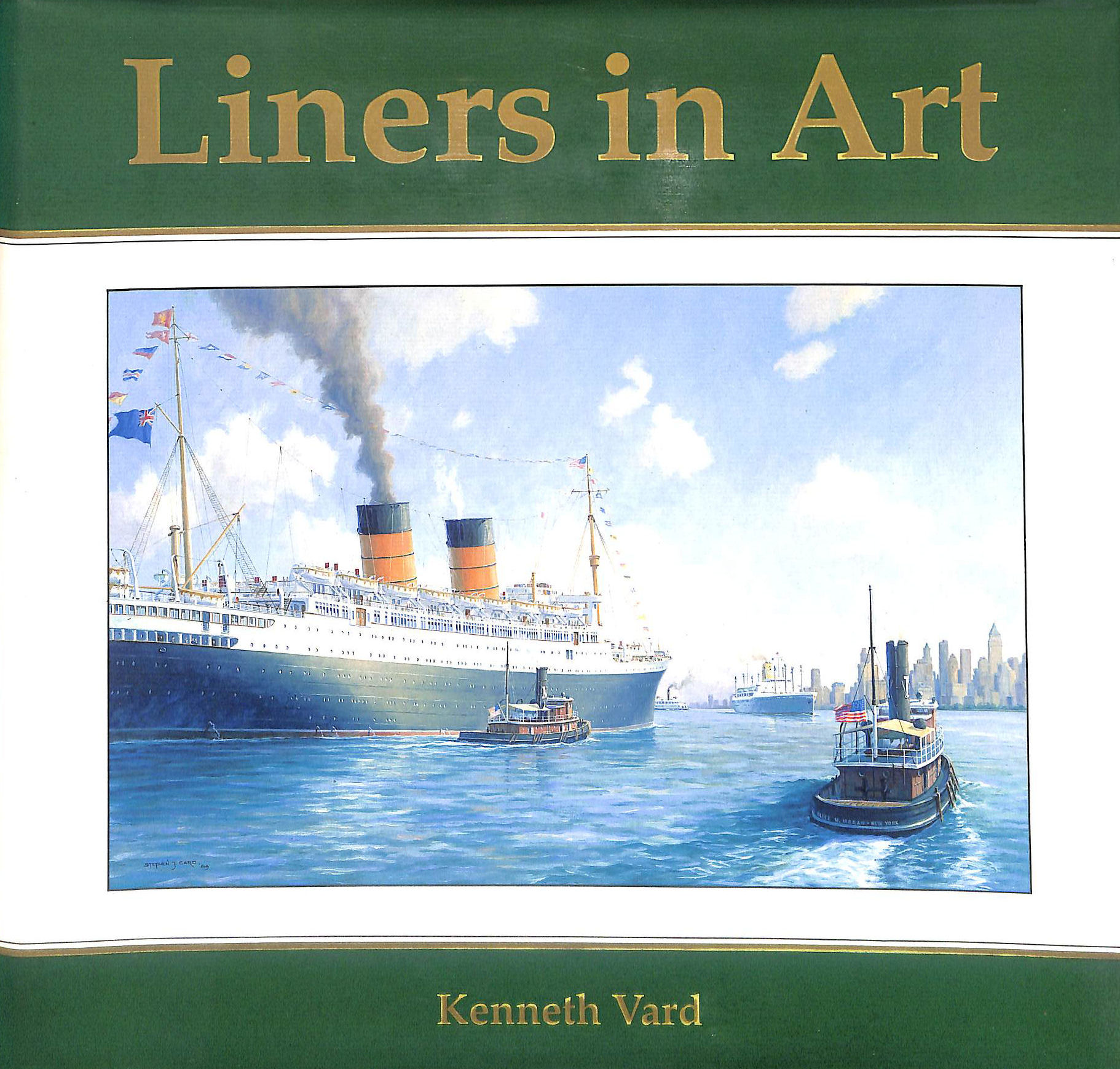 Liners in Art, Gift inscription by the author