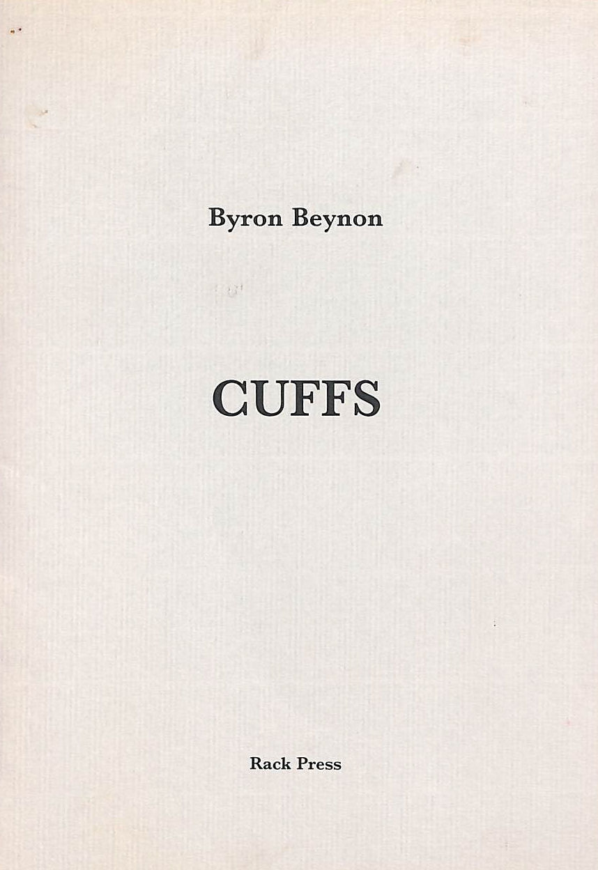 Cuffs, Gift inscription by the author