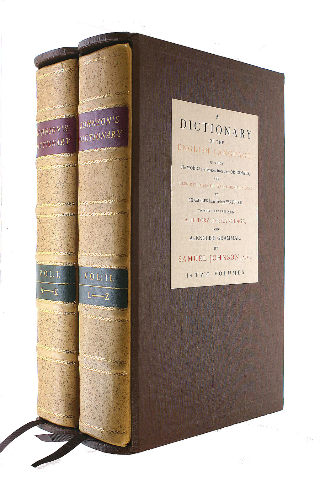 Johnson's Dictionary Of The English Language Facsimile Limited edition