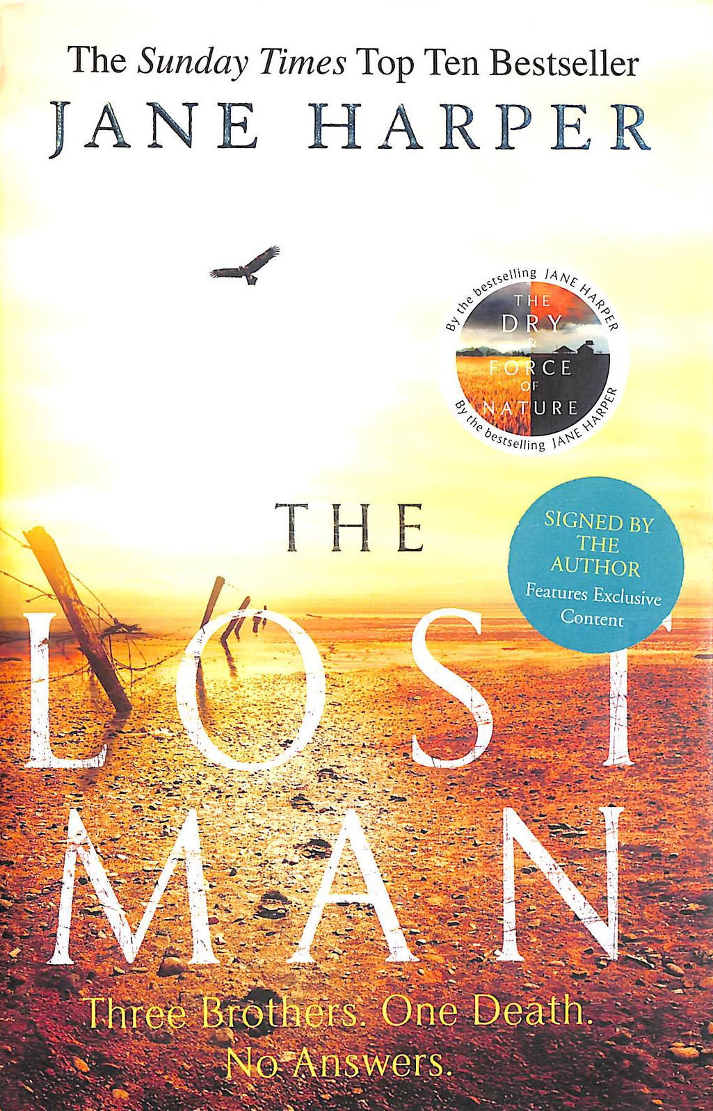 The Lost Man, Signed by the author
