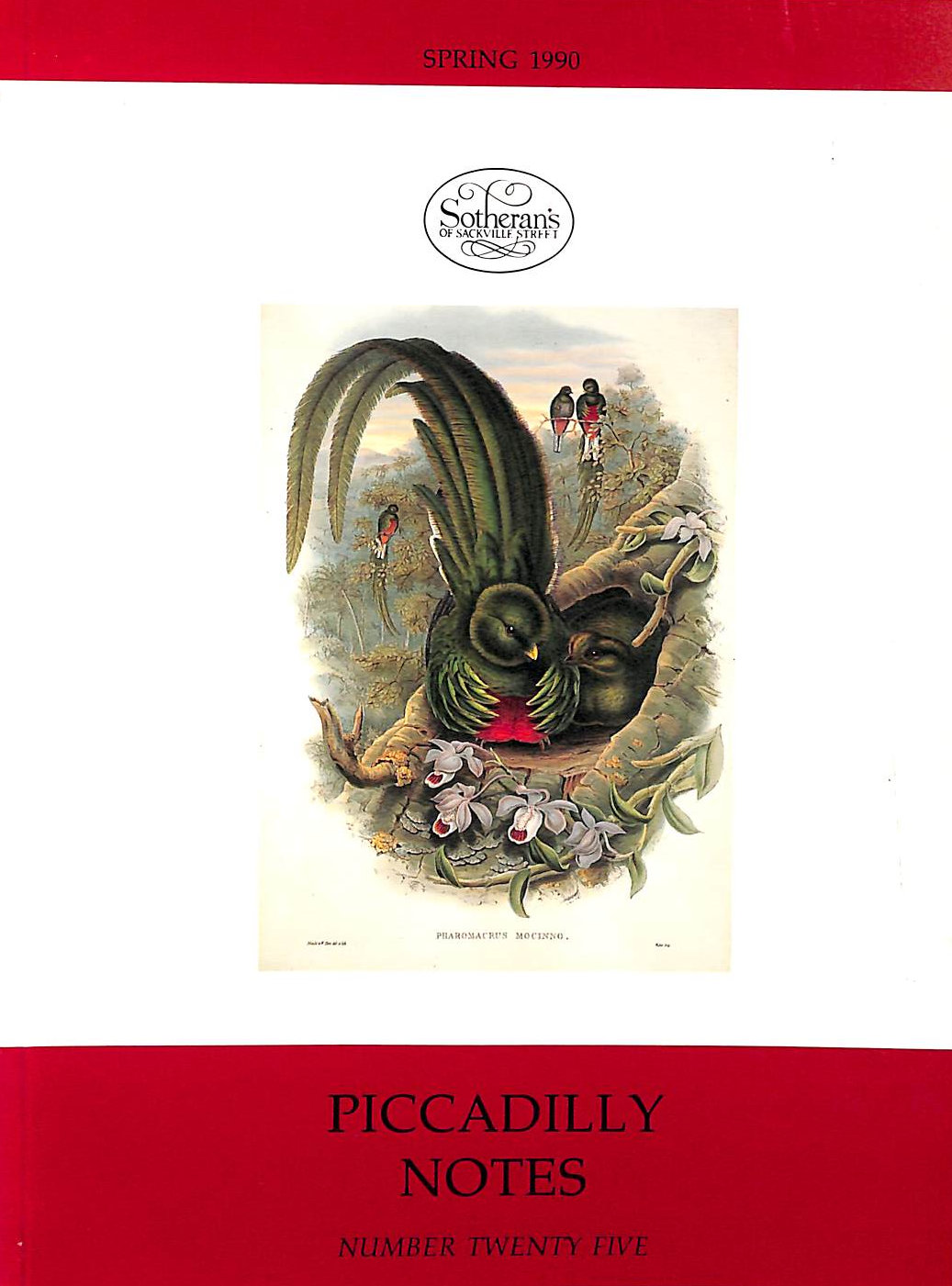 Picadilly Notes 25 Spring 1990