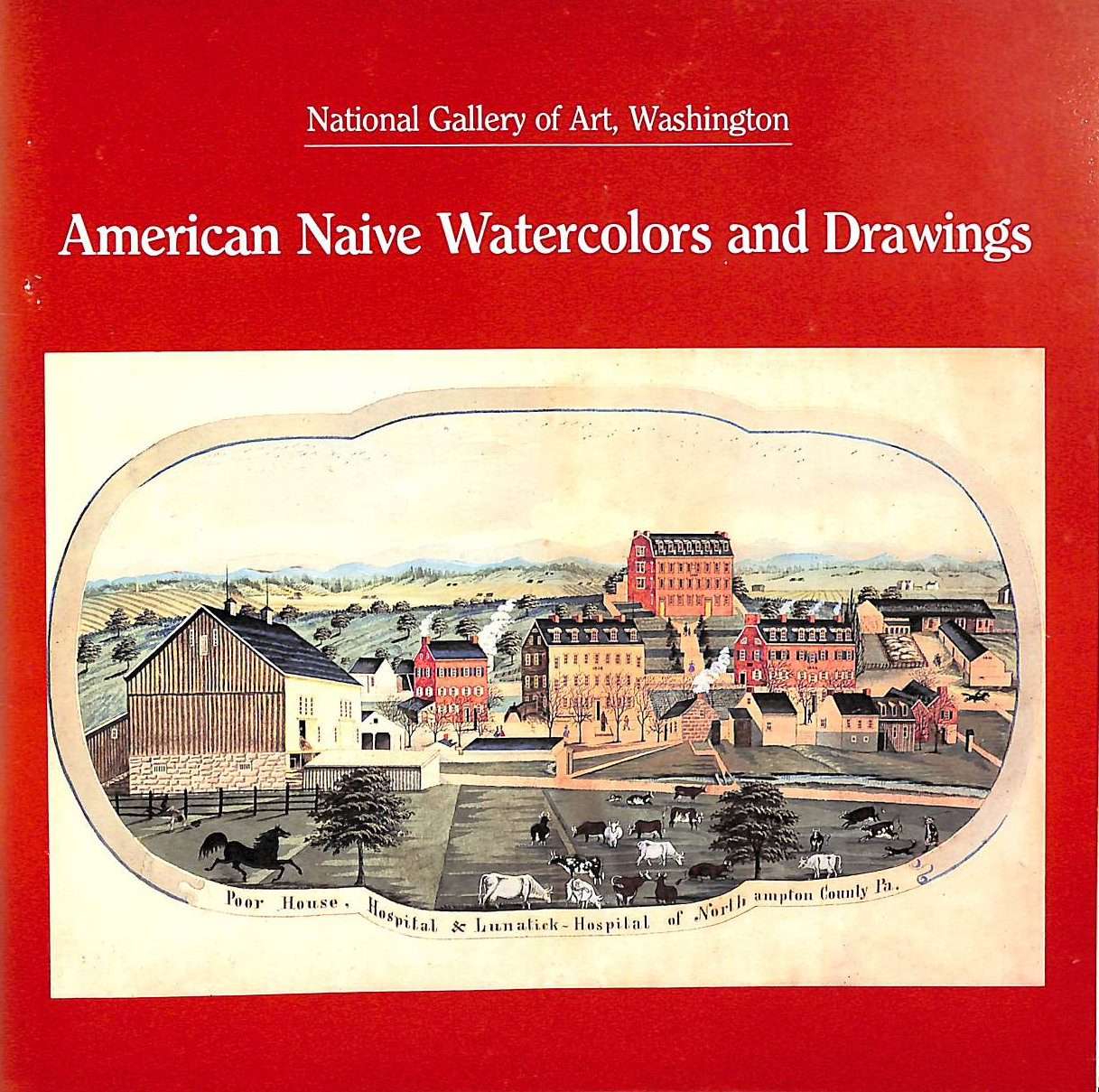American Naive Watercolors & Drawings