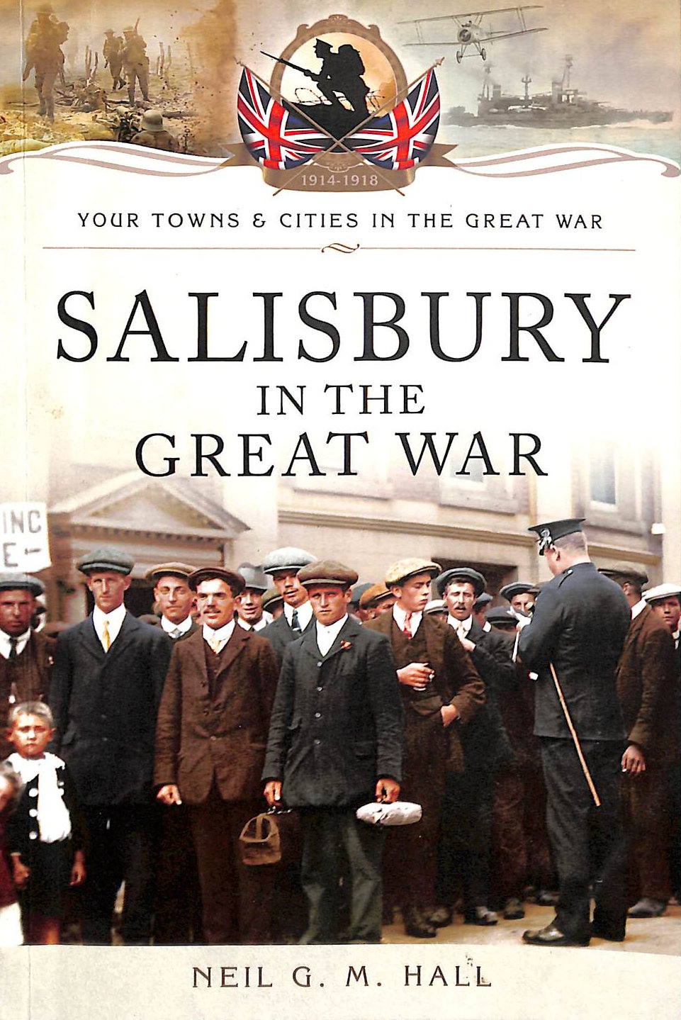Salisbury in the Great War, Gift inscription by the author