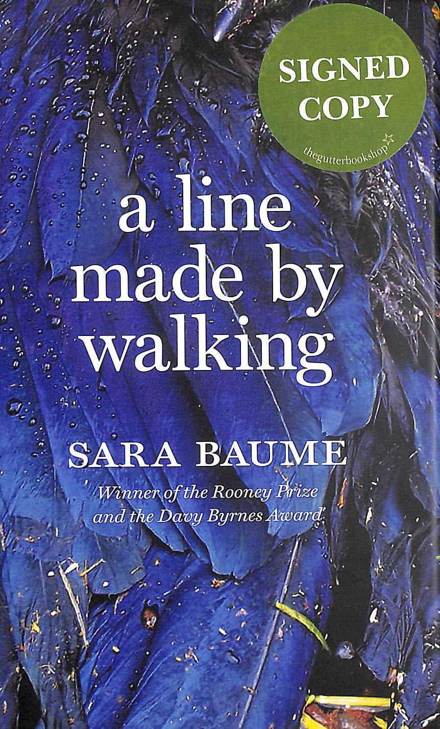 A Line Made by Walking, Signed
