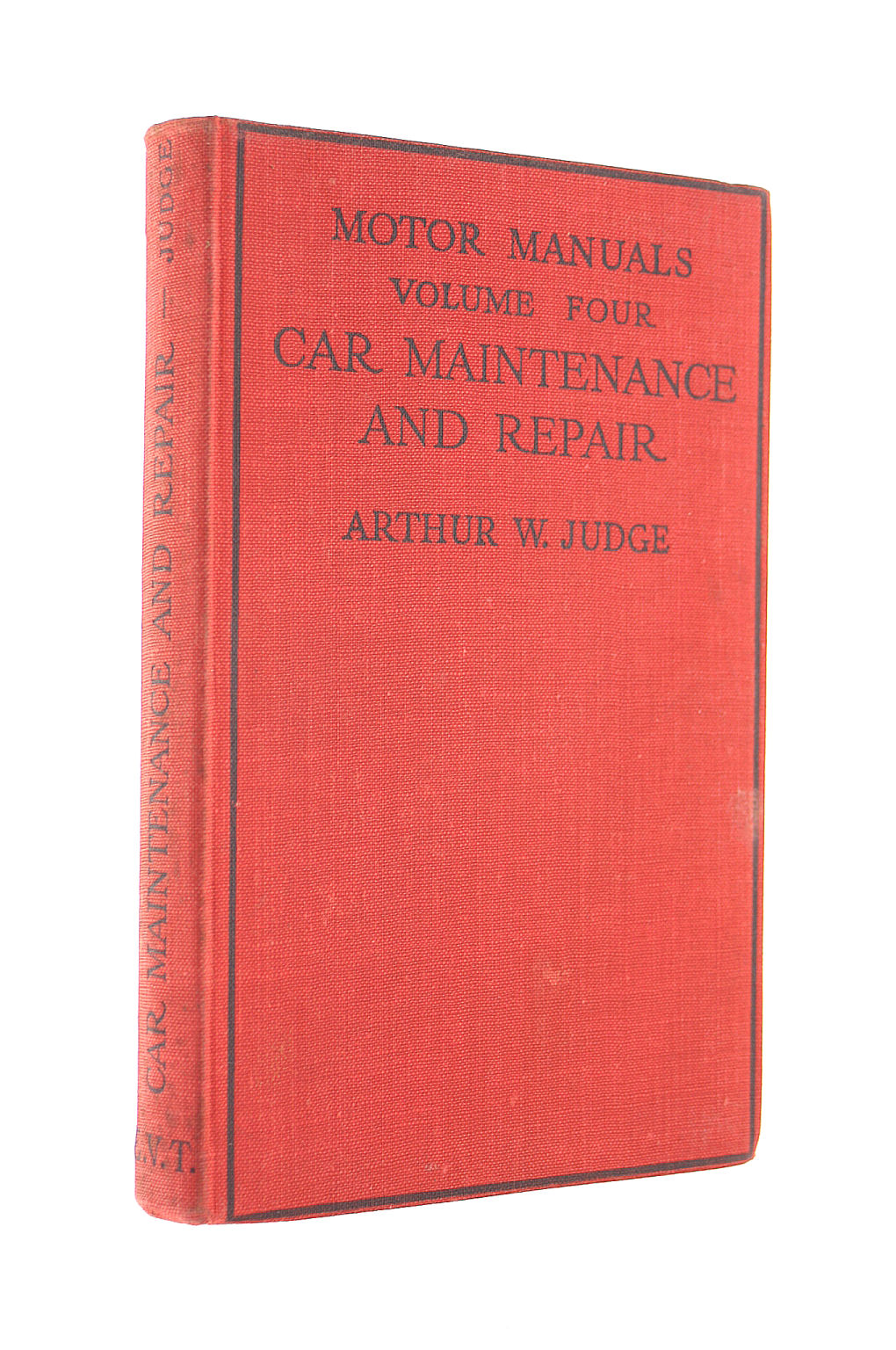 Motor Manuals Volume Four Car Maintenance and Repair