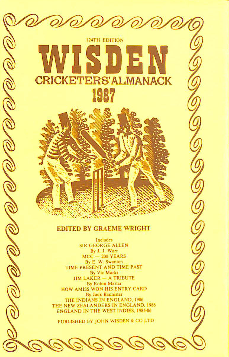 Wisden Cricketers' Almanack 1987