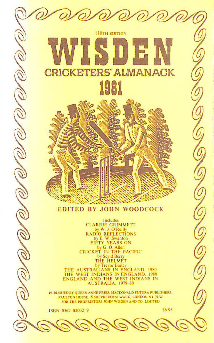 Wisden Cricketers' Almanack 1981