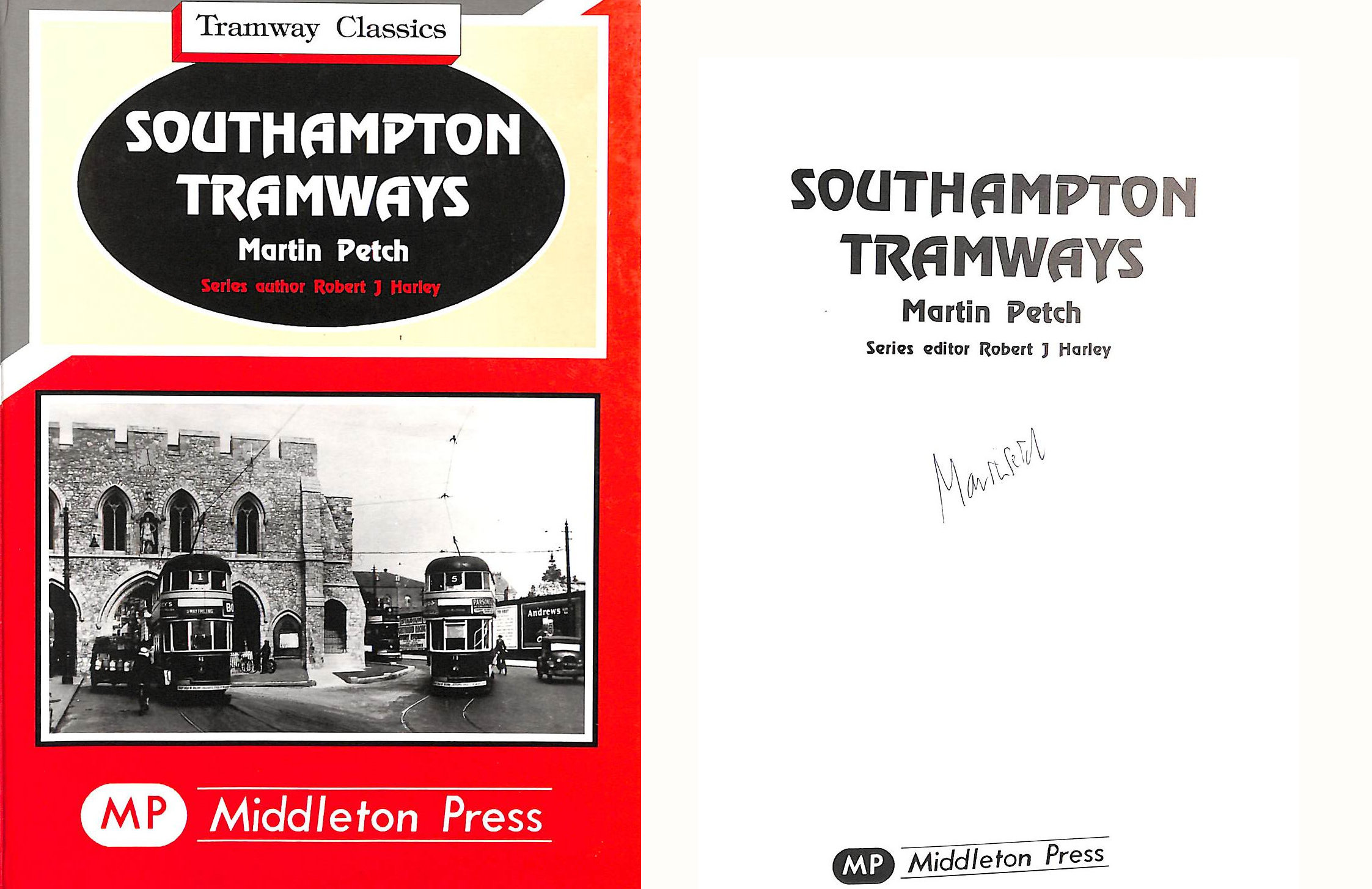 Southampton Tramways Tramway Classics Series, Signed by the author