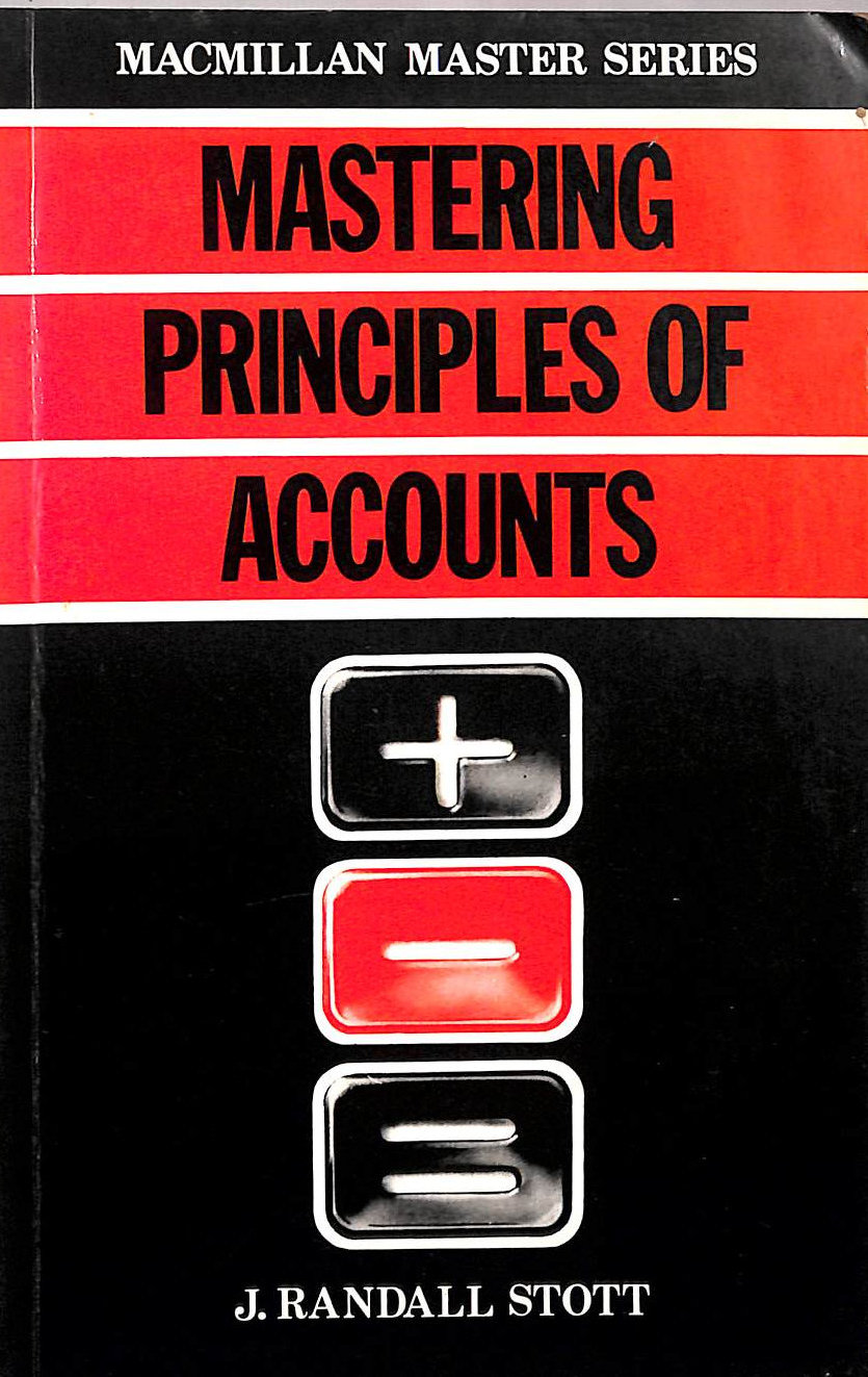 Mastering Principles of Accounts (Macmillan Master S.)