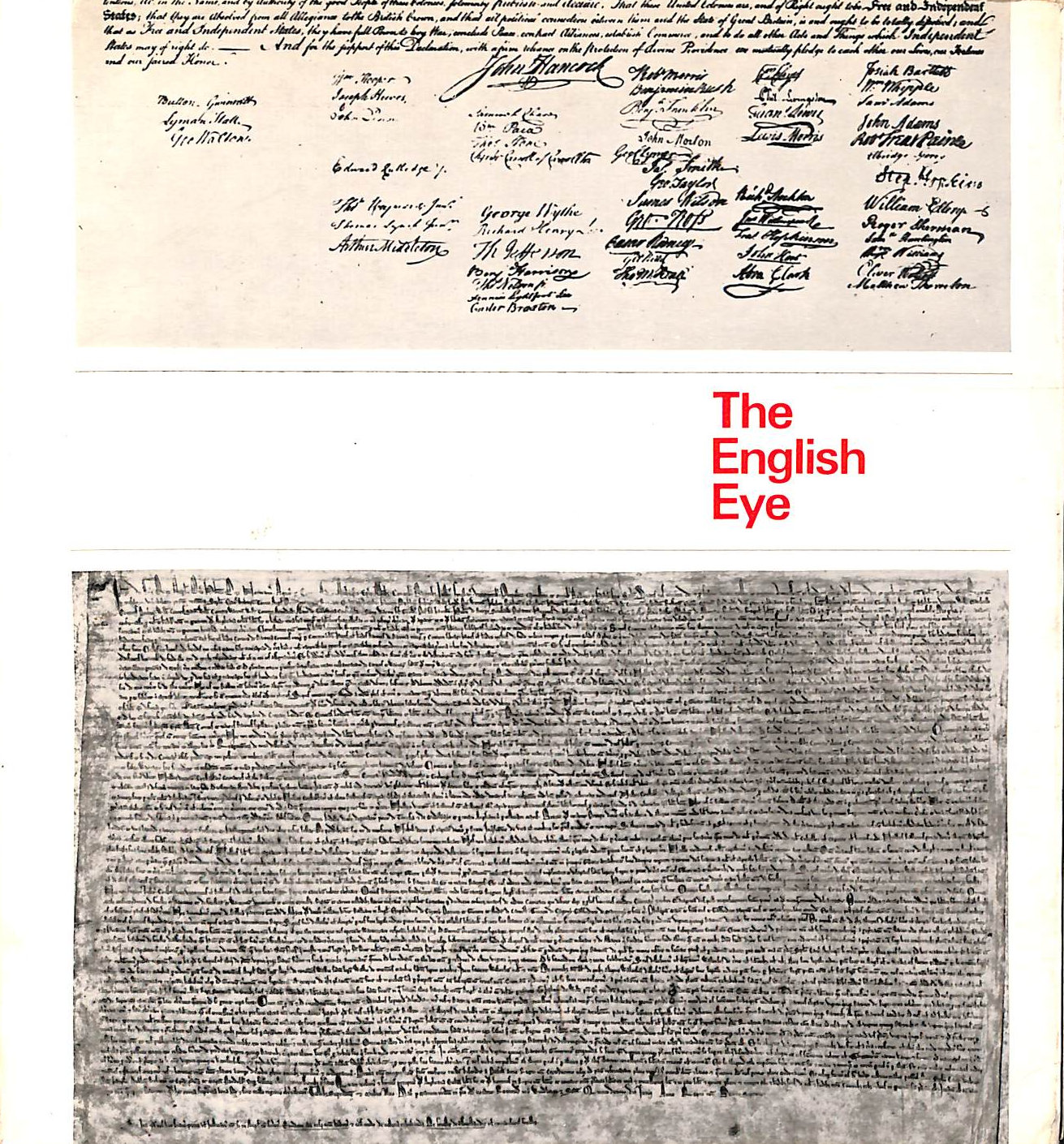 The English Eye - Marlborough-Gerson Gallery, New York - 1965