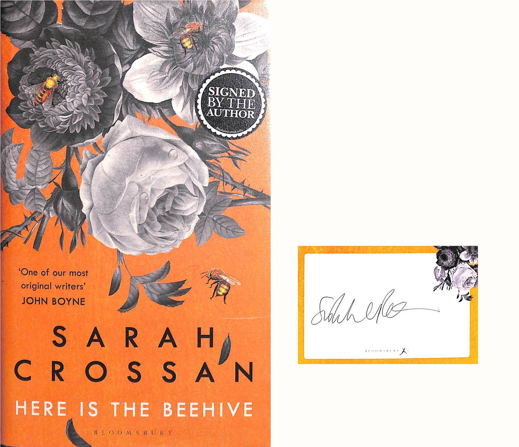 Here is the Beehive, Signed by the author
