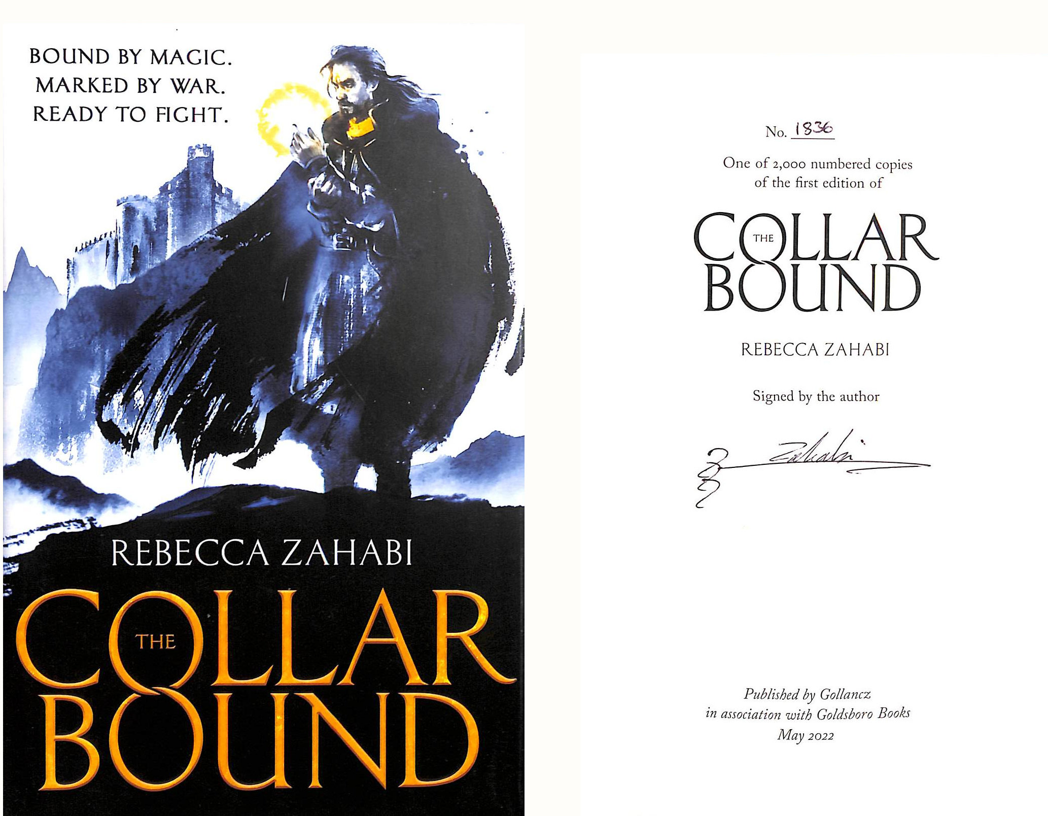 The Collarbound, Signed by the author