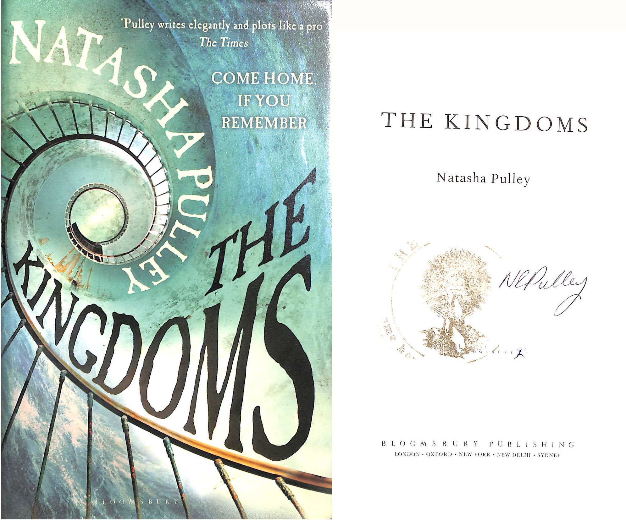 The Kingdoms, Signed by the author
