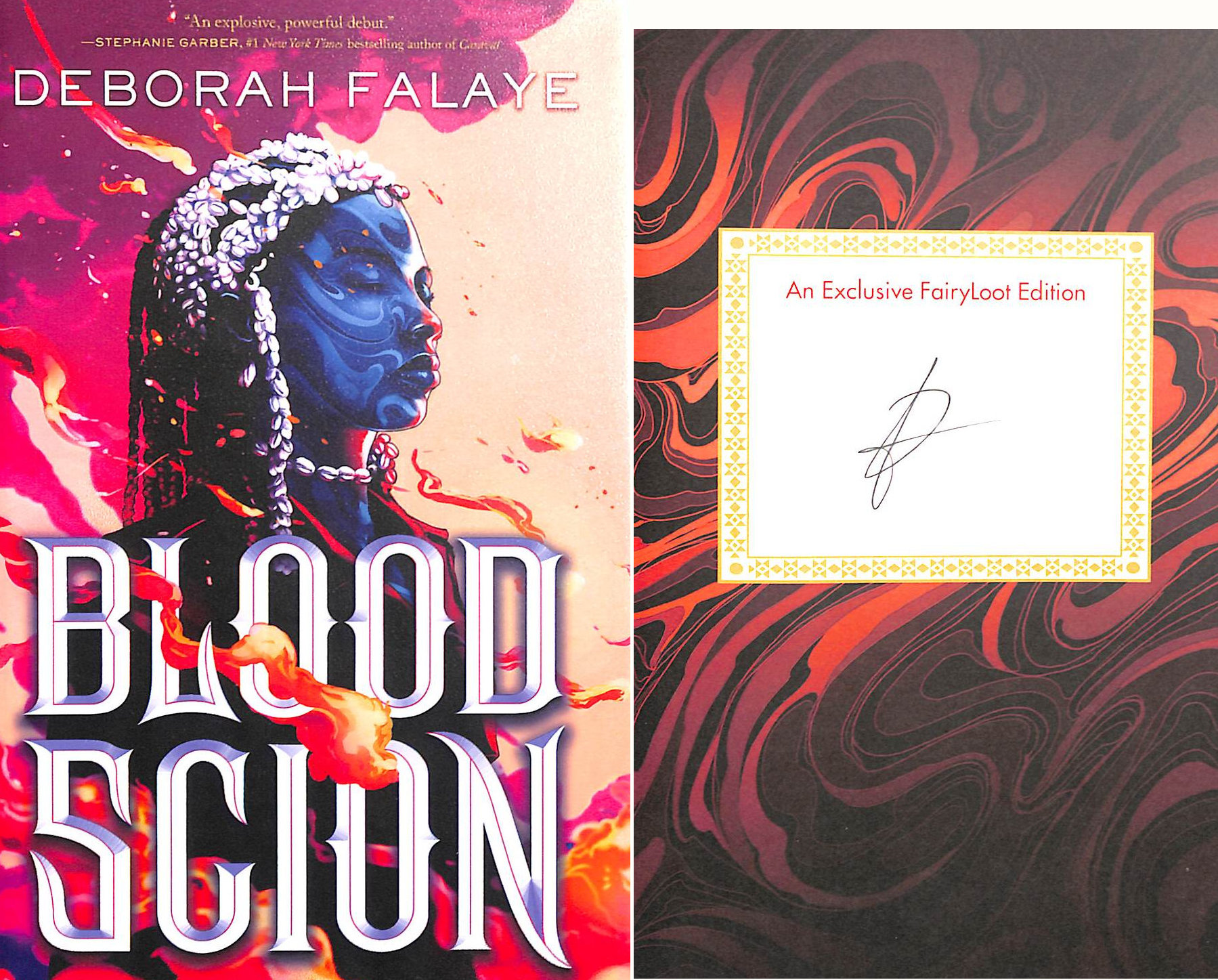 Blood Scion, Signed by the author