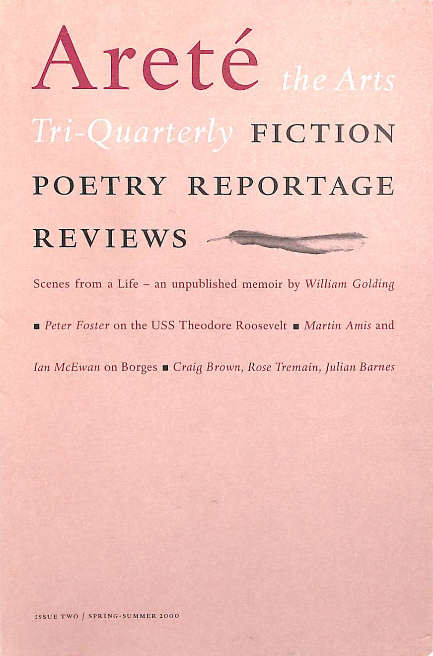 Arete: The Arts Tri-Quarterly: Issue 2 Spring-Summer 2000