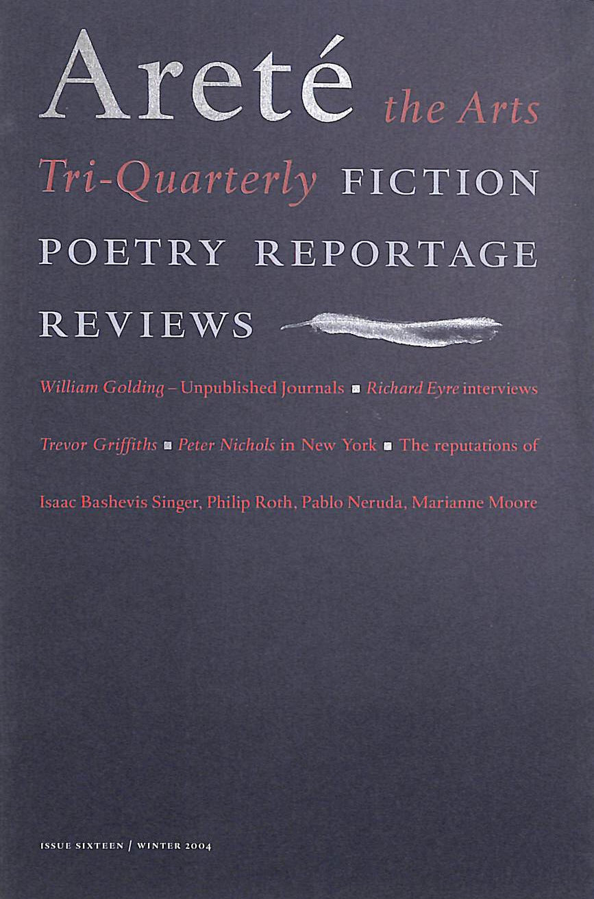 Arete: The Arts Tri-Quarterly: Issue 16 Winter 2004