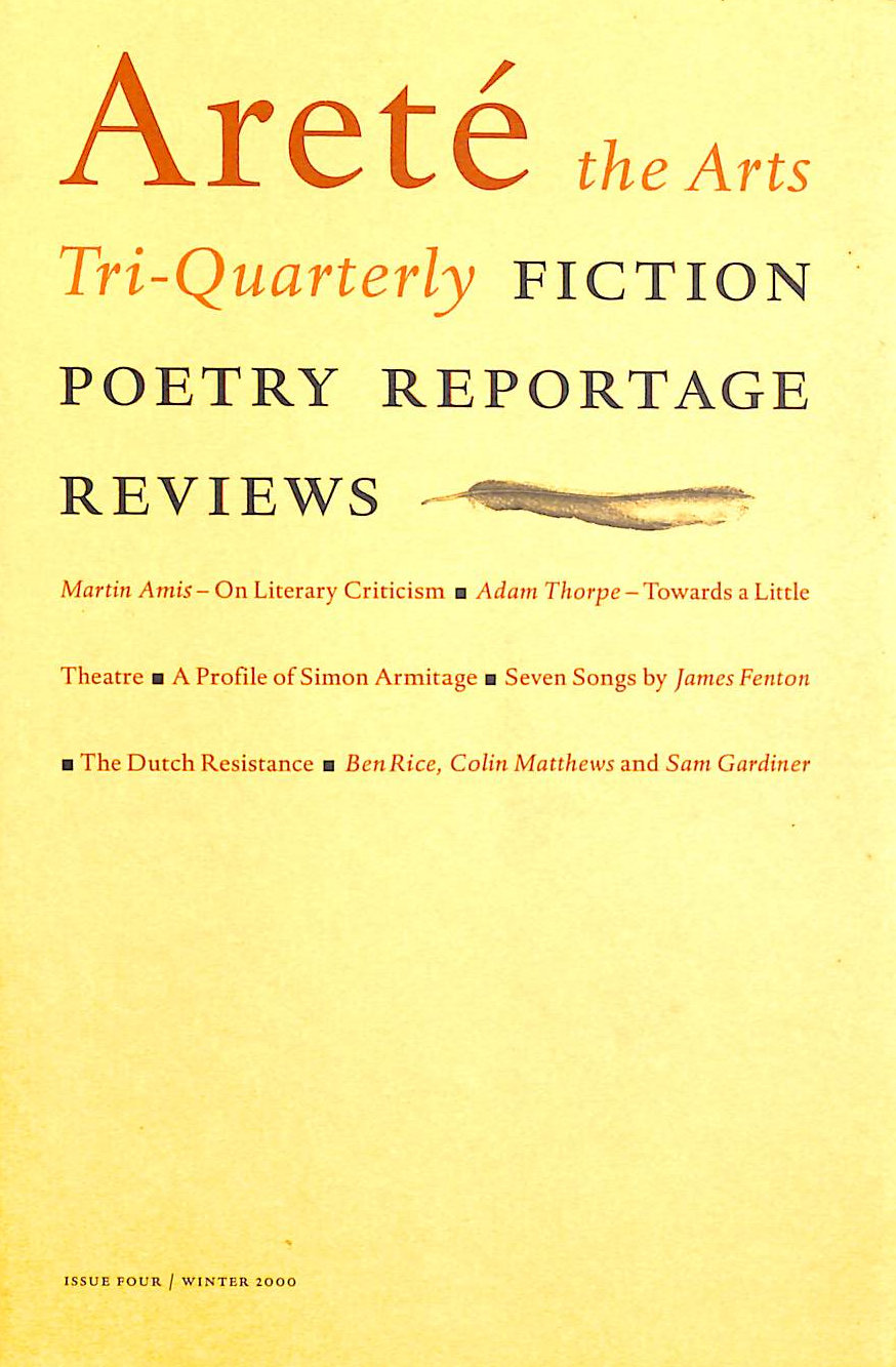 Arete: The Arts Tri-Quarterly: Issue 4 Winter 2000
