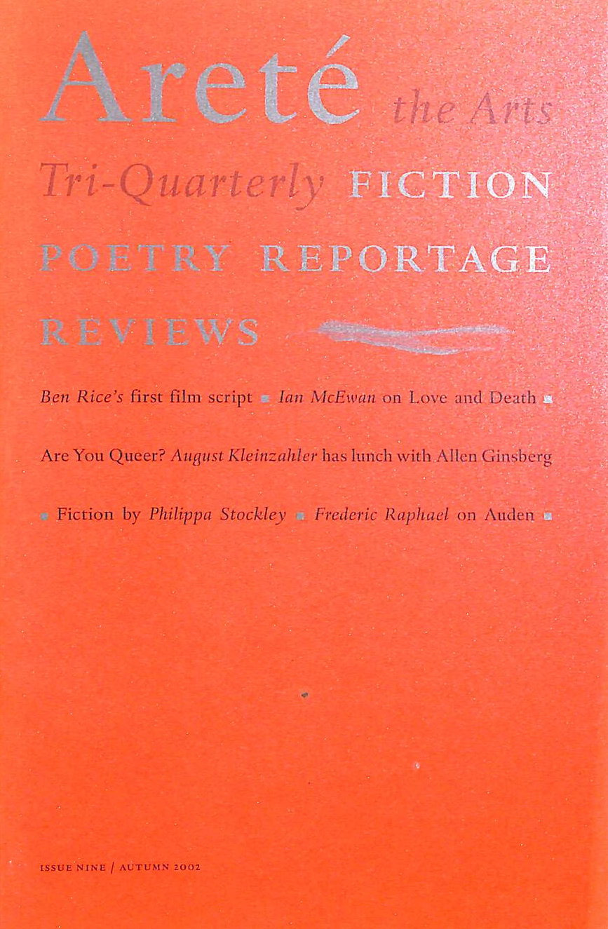 Arete: The Arts Tri-Quarterly: Issue 9 Autumn 2002