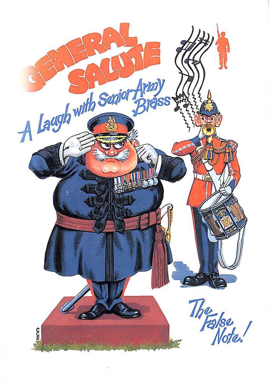 General Salute: a Laugh with Senior Army Brass. the False Note!