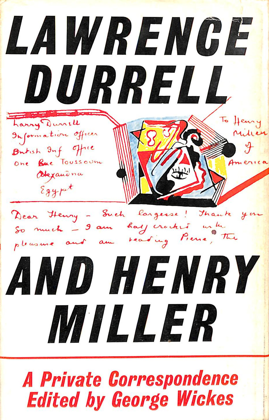 Lawrence Durrell and Henry Miller