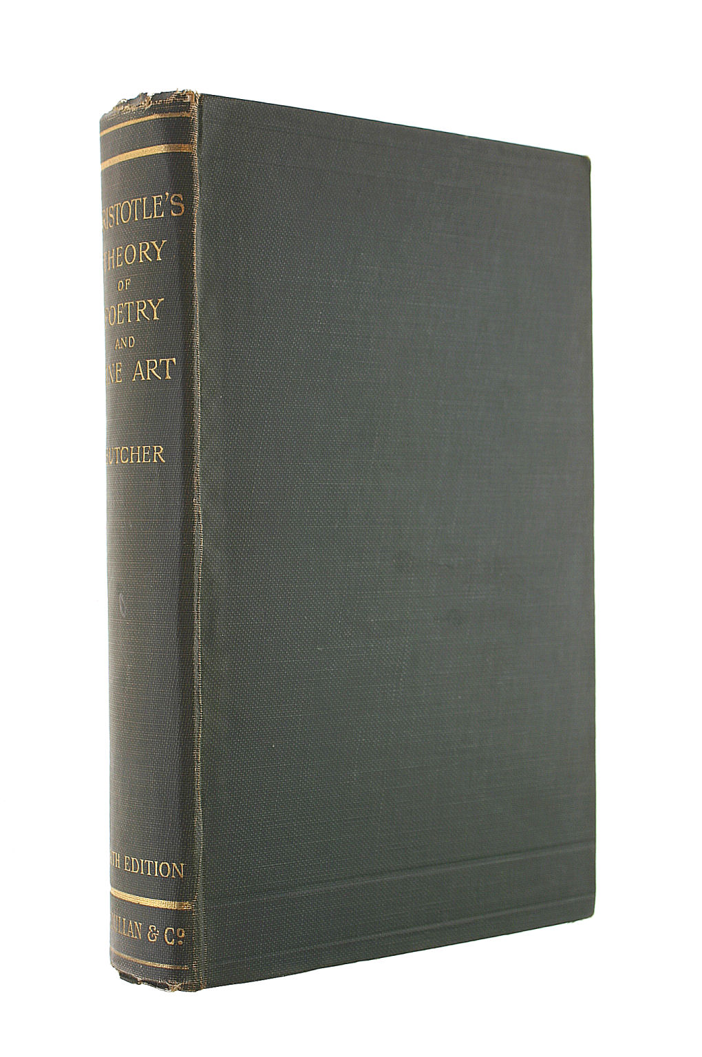 Aristotle's Theory of Poetry and Fine Art