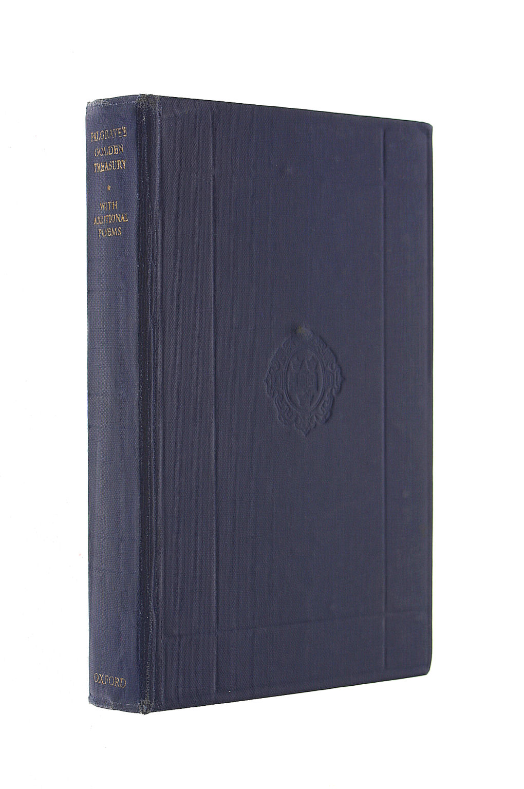 The Golden Treasury Of The Best Songs And Lyrical Poems In The English Language With Additional Poems