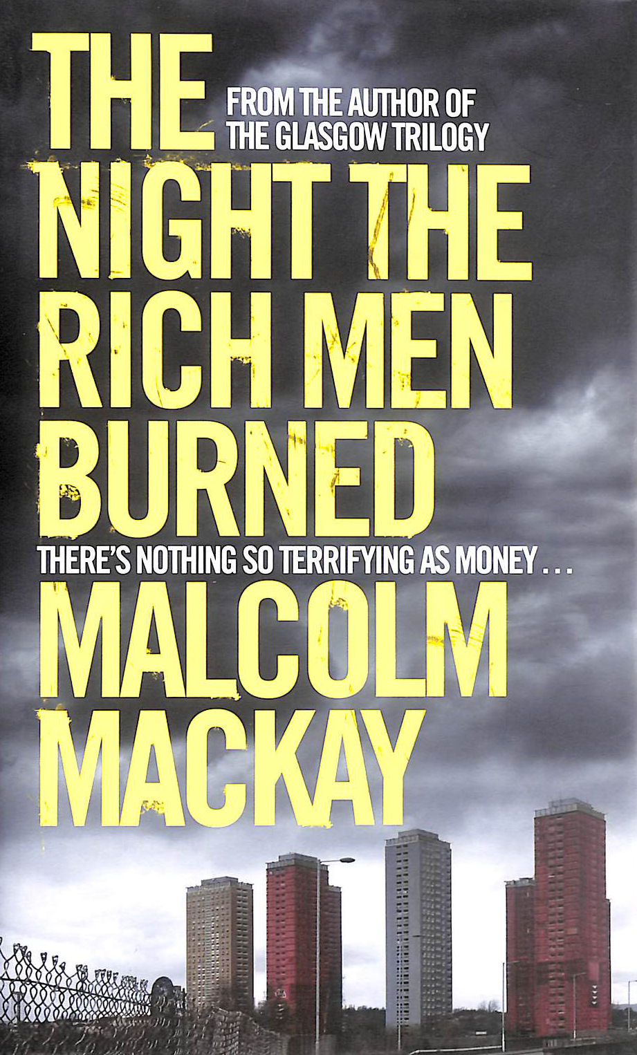 The Night the Rich Men Burned, Signed by the author