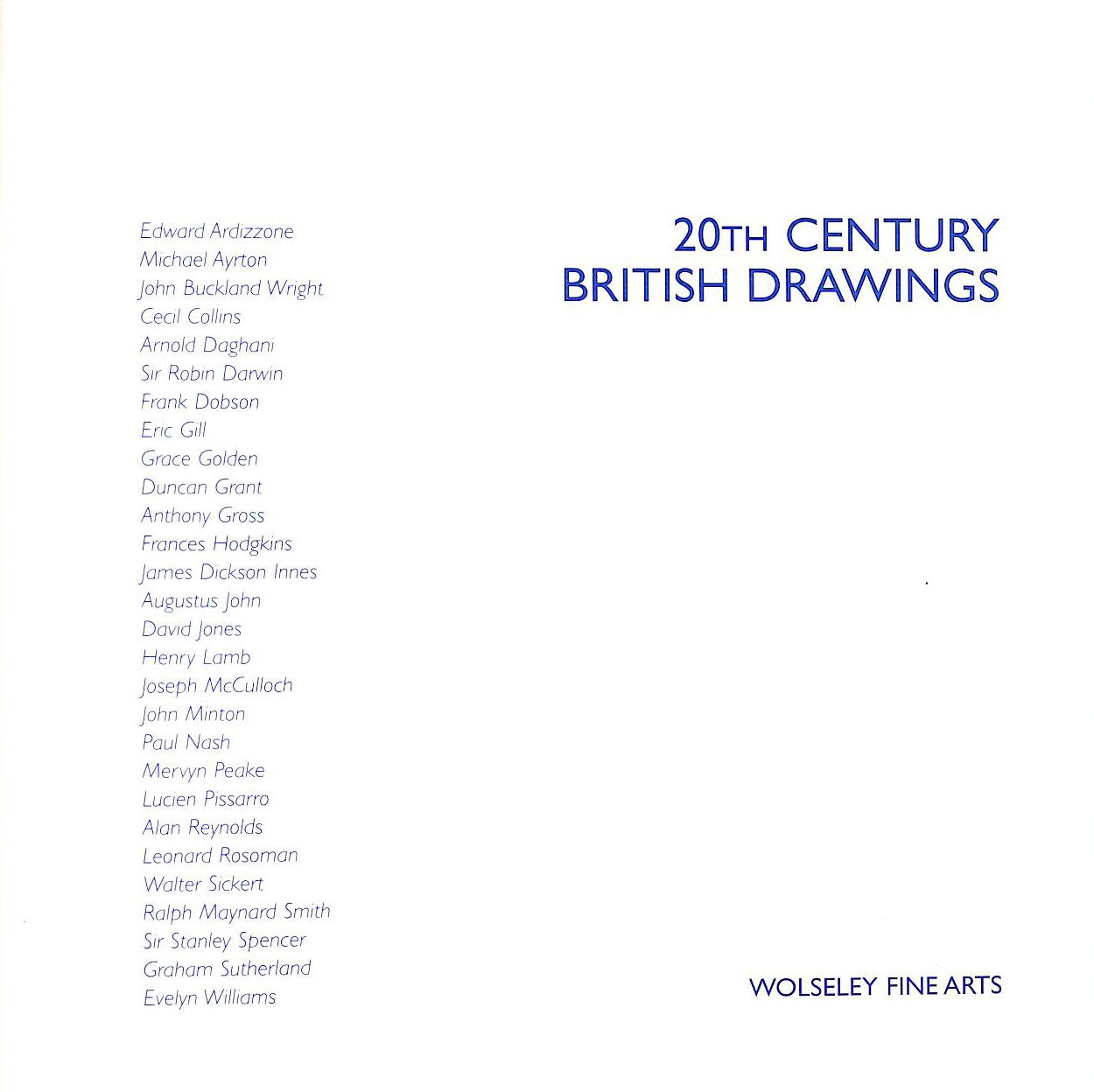 20th Century British Drawings