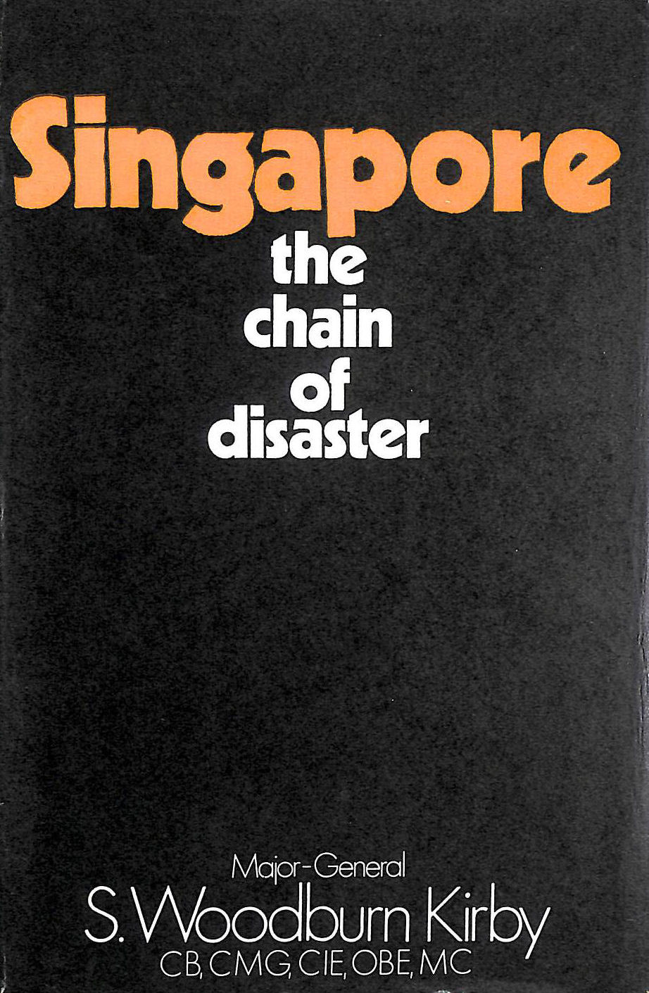 Singapore: The Chain of Disaster