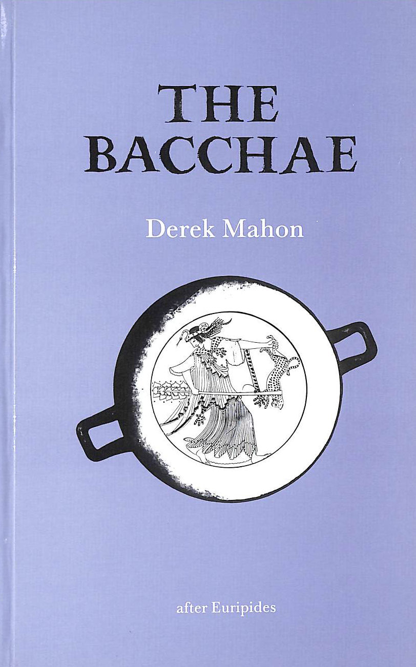The Bacchae: After Euripides, Gift inscription by the author