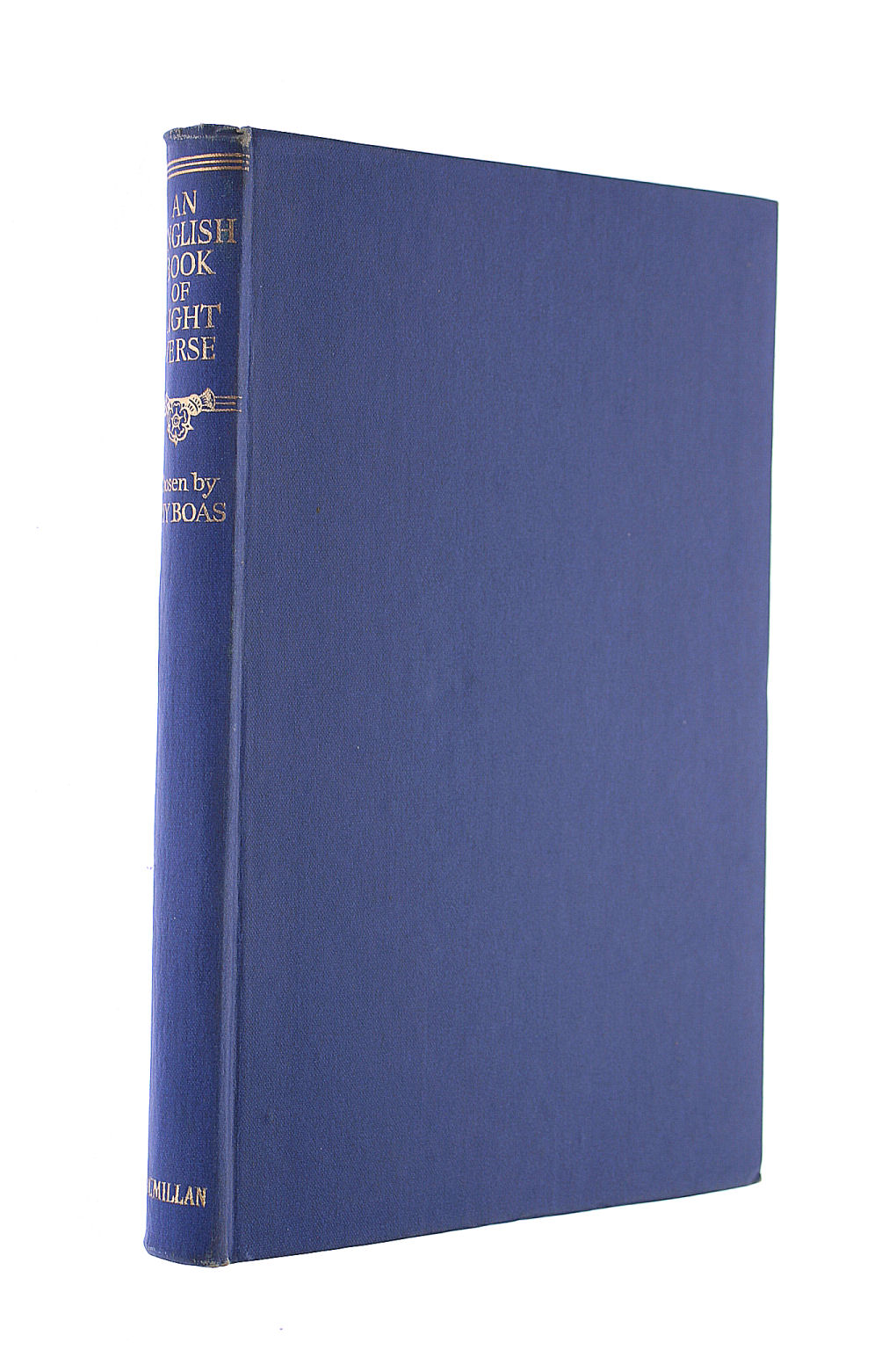 An English Book of Light Verse