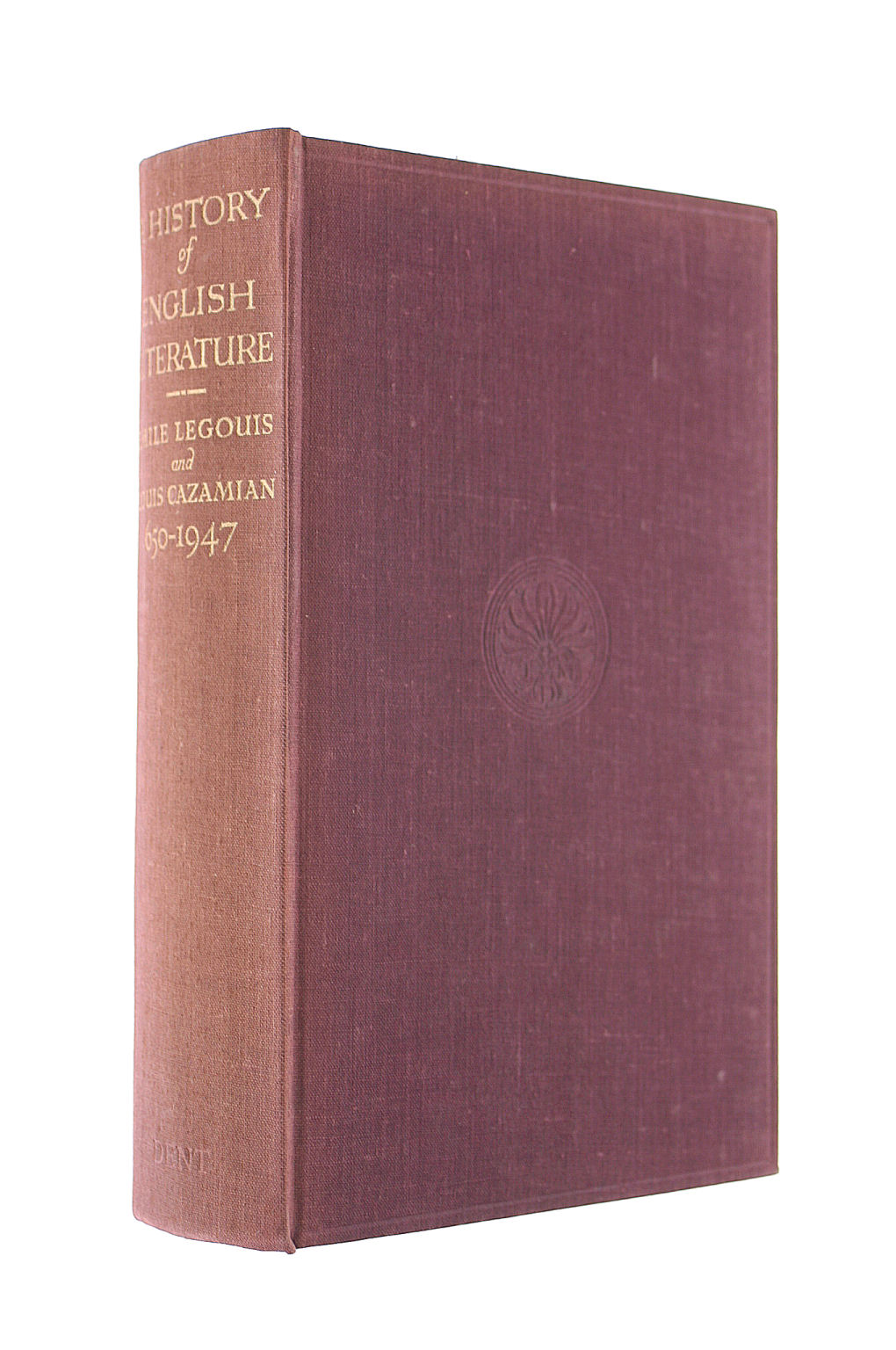 A History Of English Literature: The Middle Ages And The Renascence; Modern Times