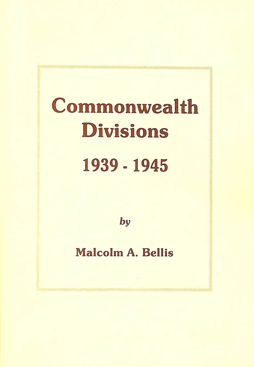 Commonwealth Divisions 1939-45: No. 11 (Datafile S.)