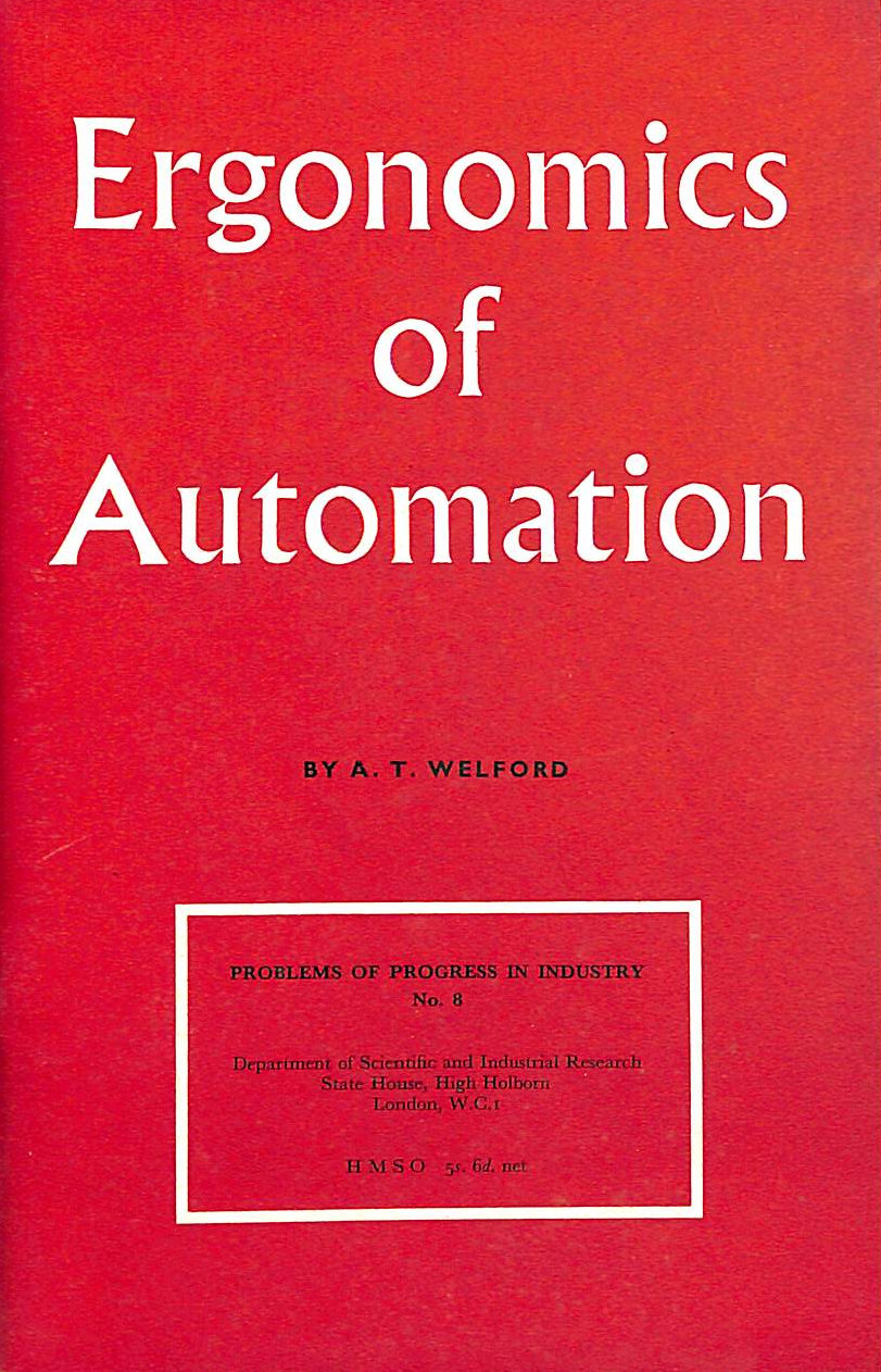 Ergonomics of Automation