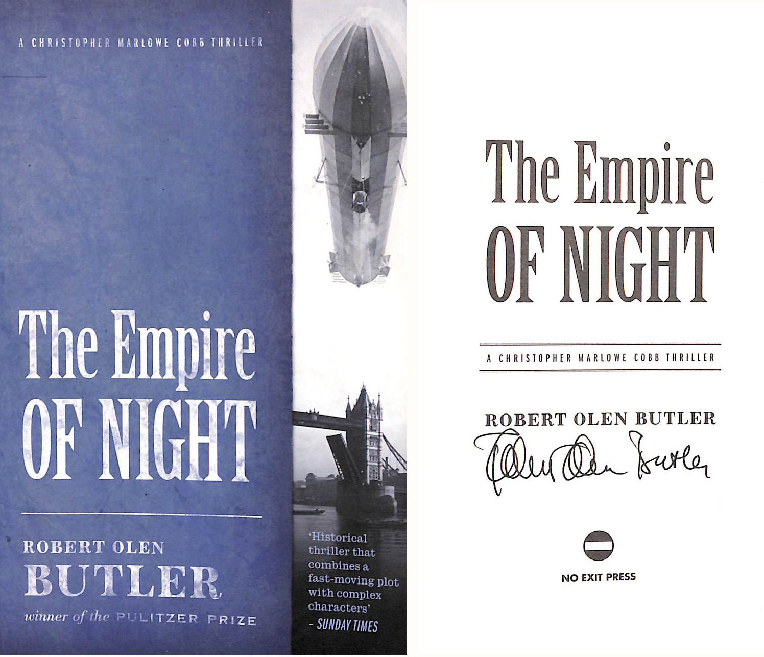The Empire of Night (A Christopher Marlowe Cobb Thriller, 2)