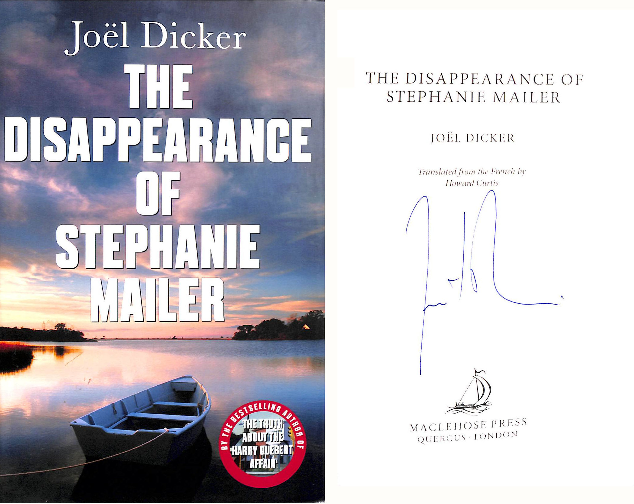 The Disappearance of Stephanie Mailer: From the master of the plot twist