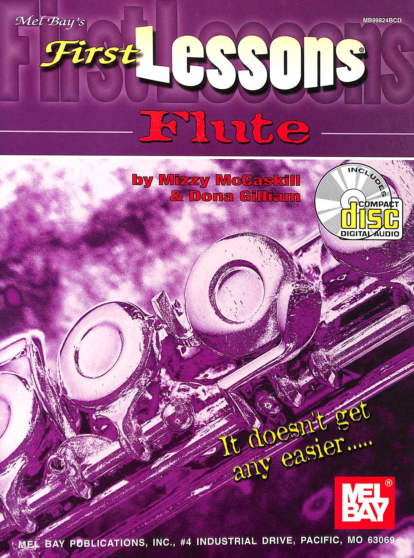 Mel Bay's First Lessons Flute. With CD