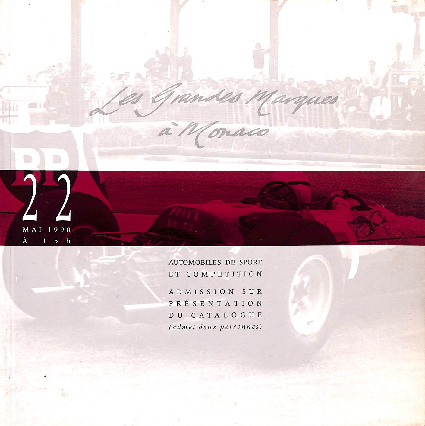 Les Grandes Marques A Monaco: Automobiles De Sport. Sale Catalogue, May 22Nd 1990