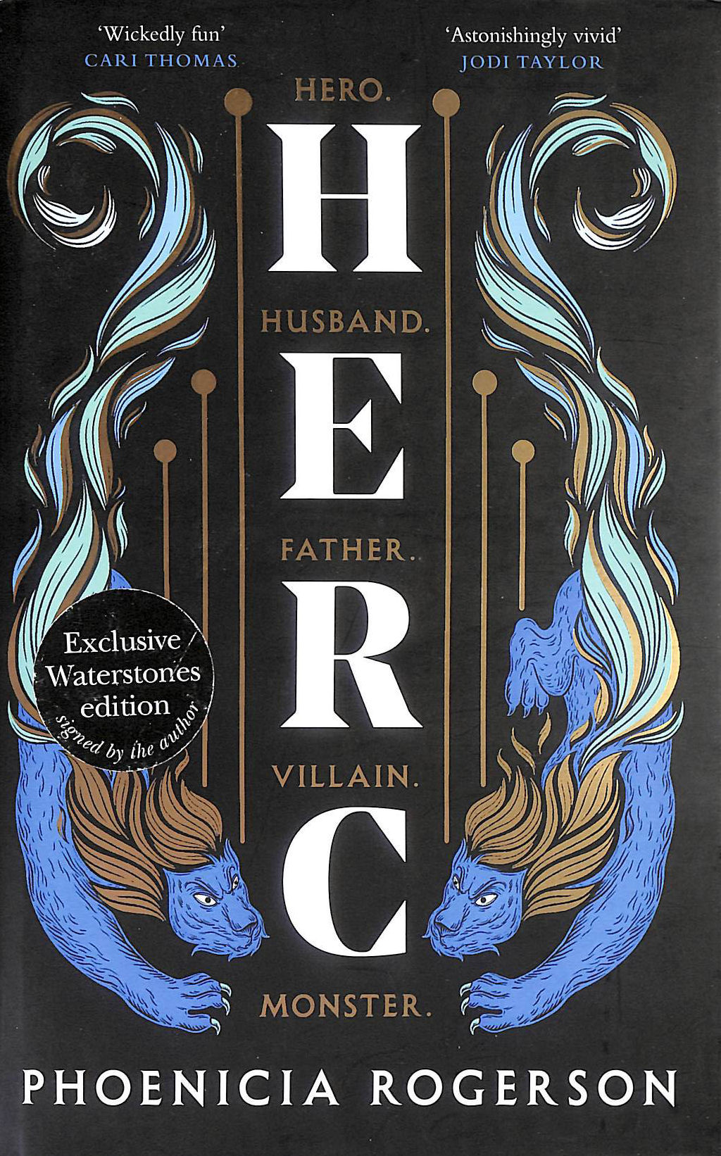 Herc, Signed by the author.
