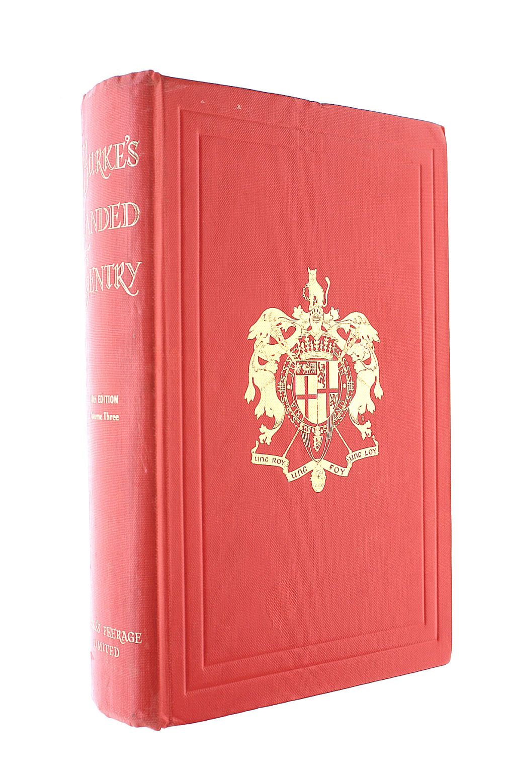 Burke's Landed Gentry: Volume Three
