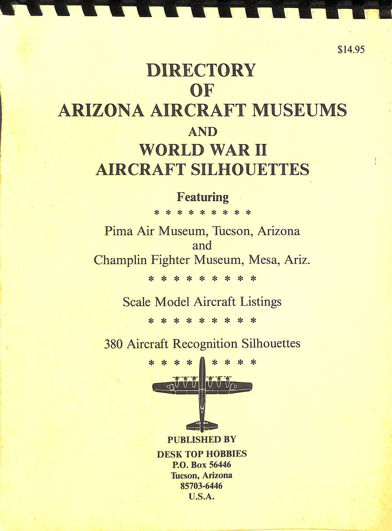 Directory of Arizona Aircraft Museums and World War II Aircraft Silhouettes