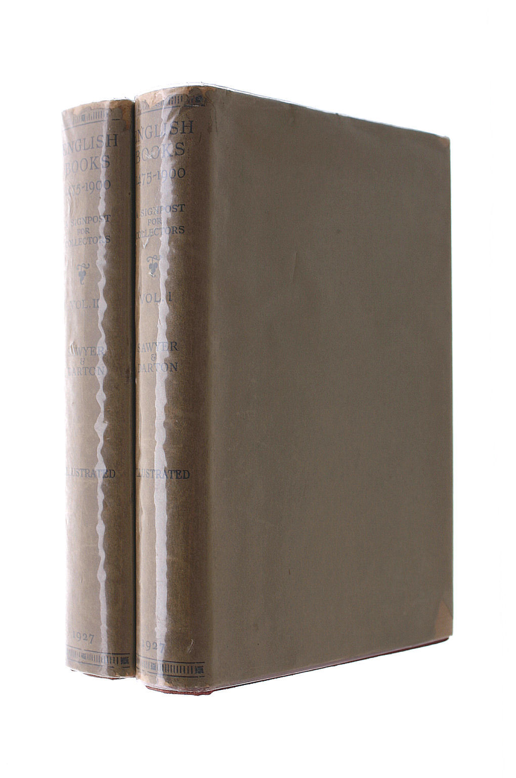 English Books 1475-1900: A Signpost For Collectors [Vol. I: Caxton To Johnson + Vol. Ii: Gray To Kipling, Complete]