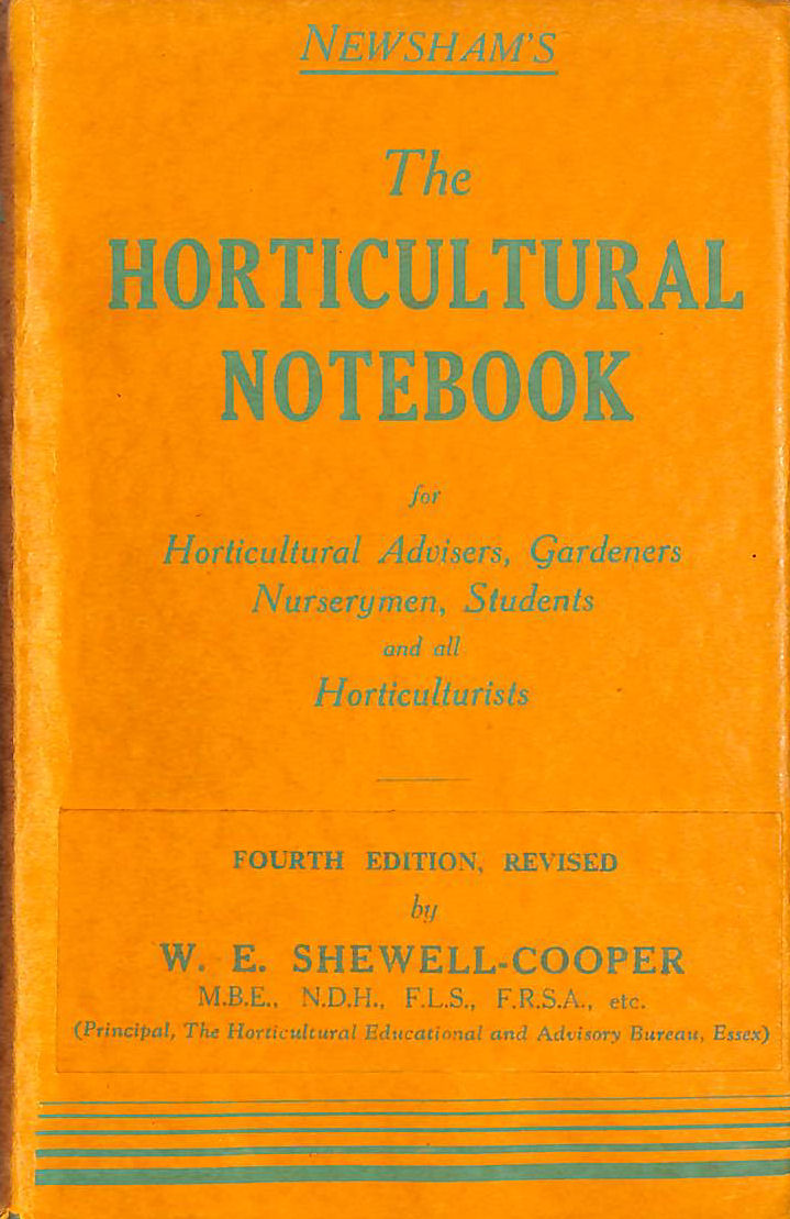 The Horticultural Notebook